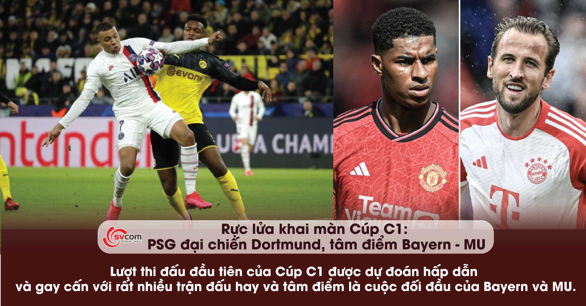 Cúp C1: PSG đại chiến Dortmund, tâm điểm Bayern - MU